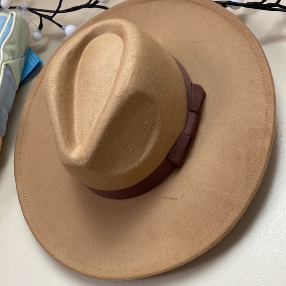 Rose Pink boho chic fedora NWT - Picture 8 of 11